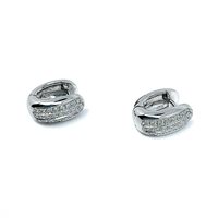 Orecchini Breda Gioielli Donna in Oro bianco Diamante 0.42 Ct 8005752042 - 8005752042